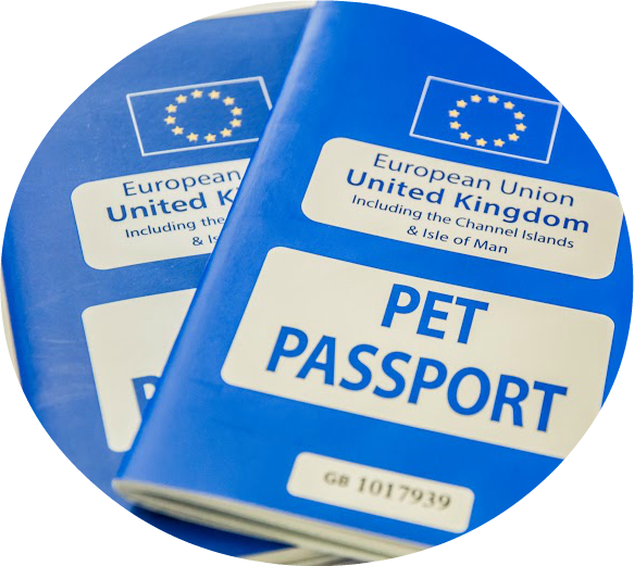 Pet passports.